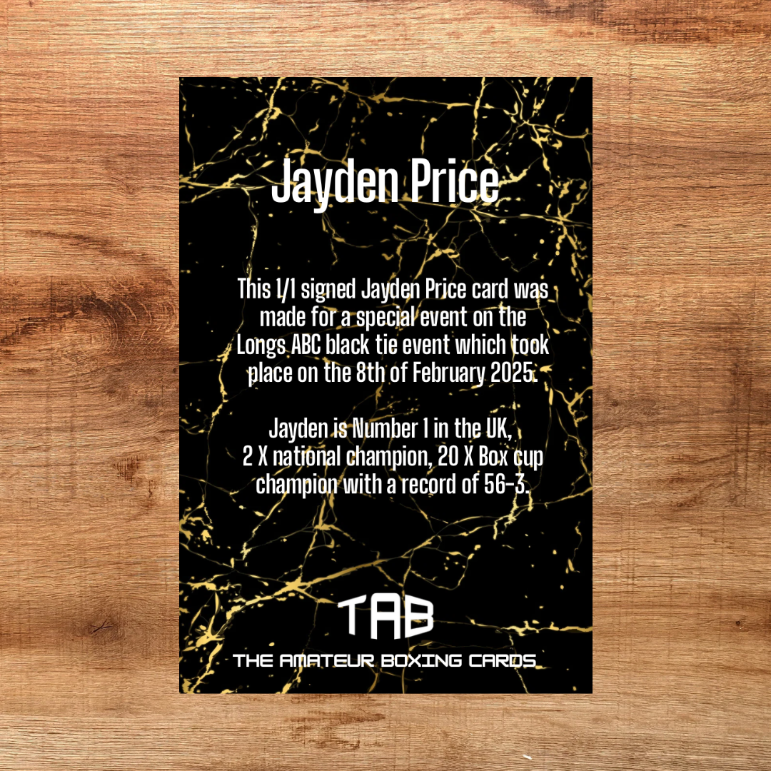 Jayden Price - 1/1