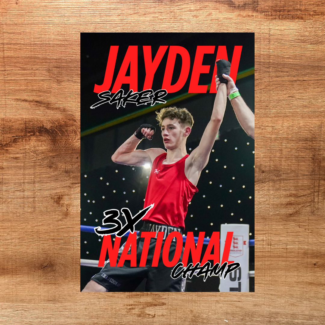 Jayden Saker - Champion