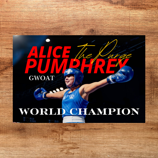 Alice Pumphrey - Champion