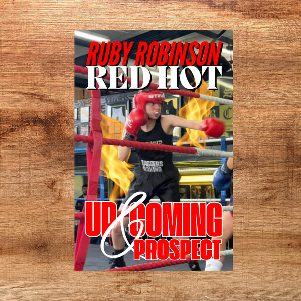 Ruby Robbernson Ruby Robinson - Red Hot – The Amateur Boxing Cards
