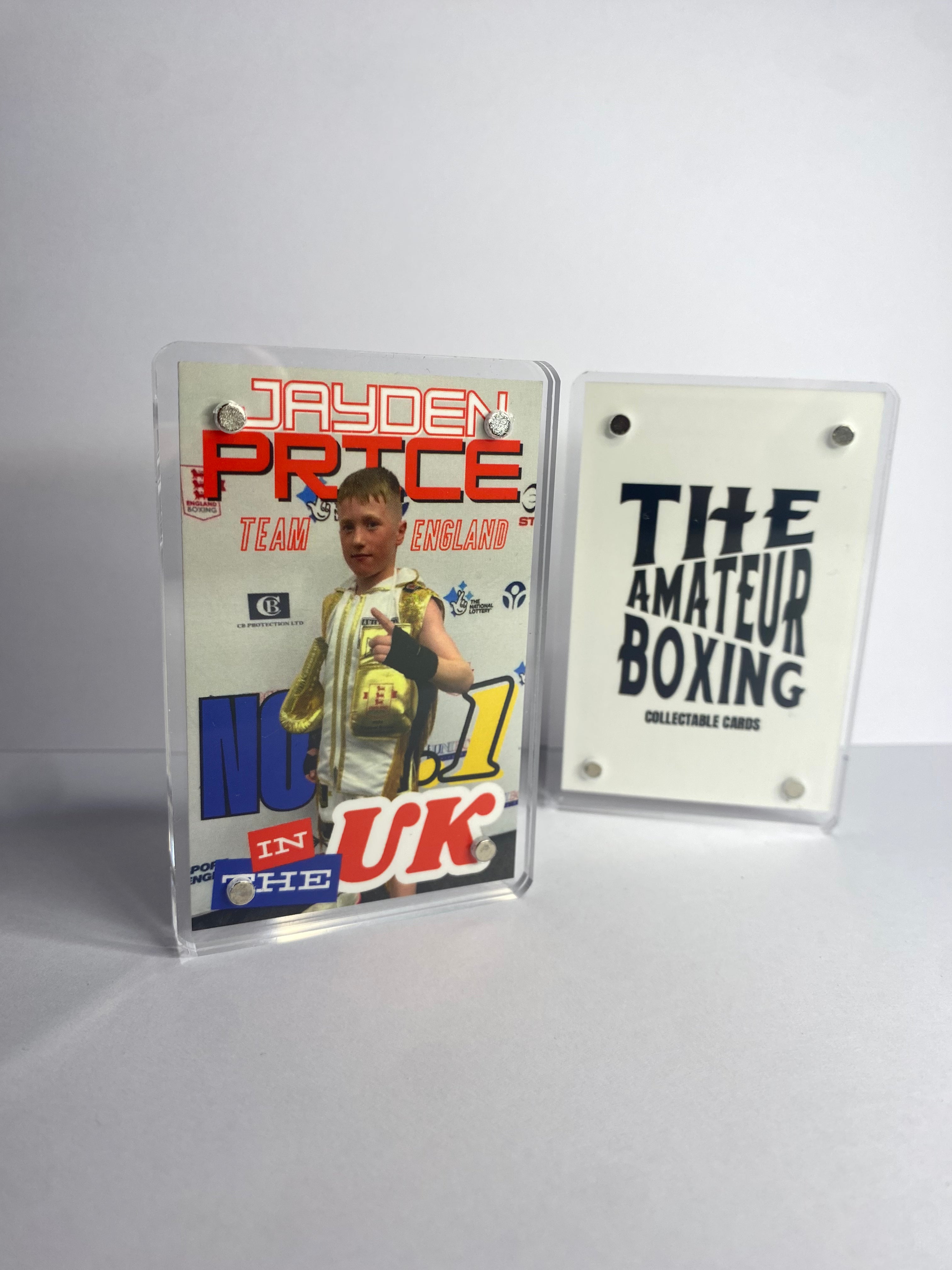 Display frame – The Amateur Boxing Cards