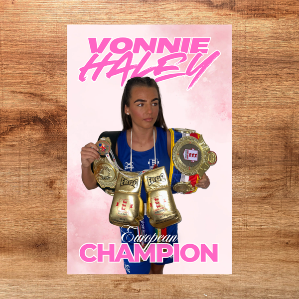 Boxing Haley Vonnie Haley - Champion – The Amateur Boxing Cards