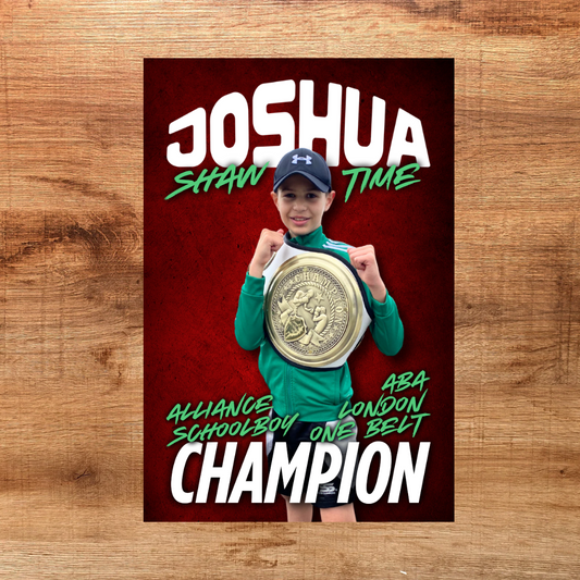 Joshua Shaw”Time” - Champion