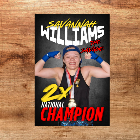 Savannah Williams - Champion