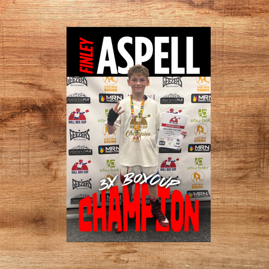 Finley Aspell - Champion