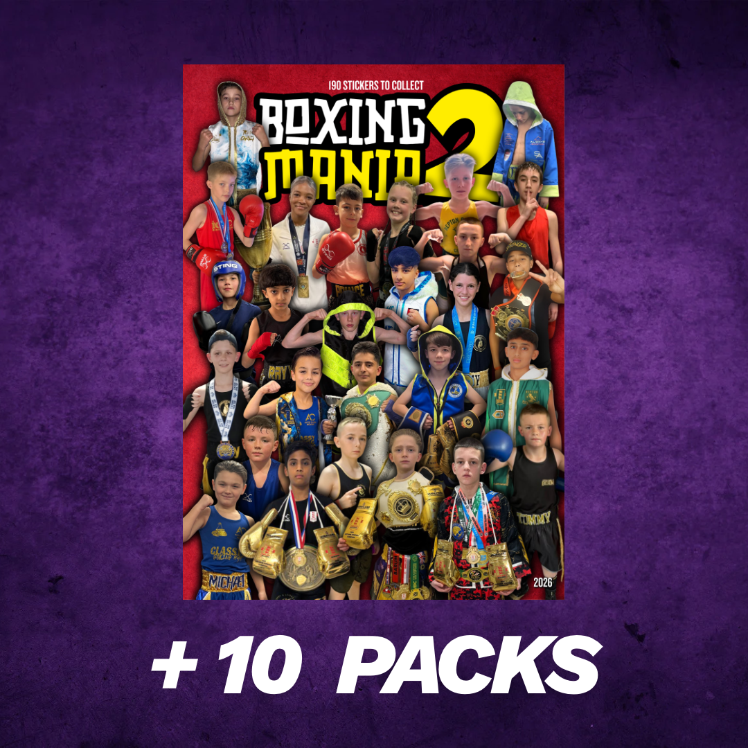 Boxing Mania 2 - 10 Pack + Book Bundle