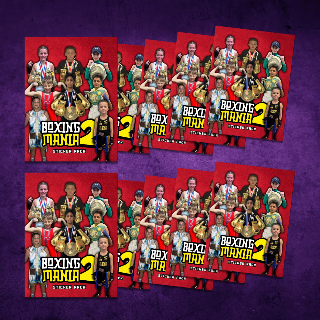 Boxing Mania 2 - 10 Pack + Book Bundle